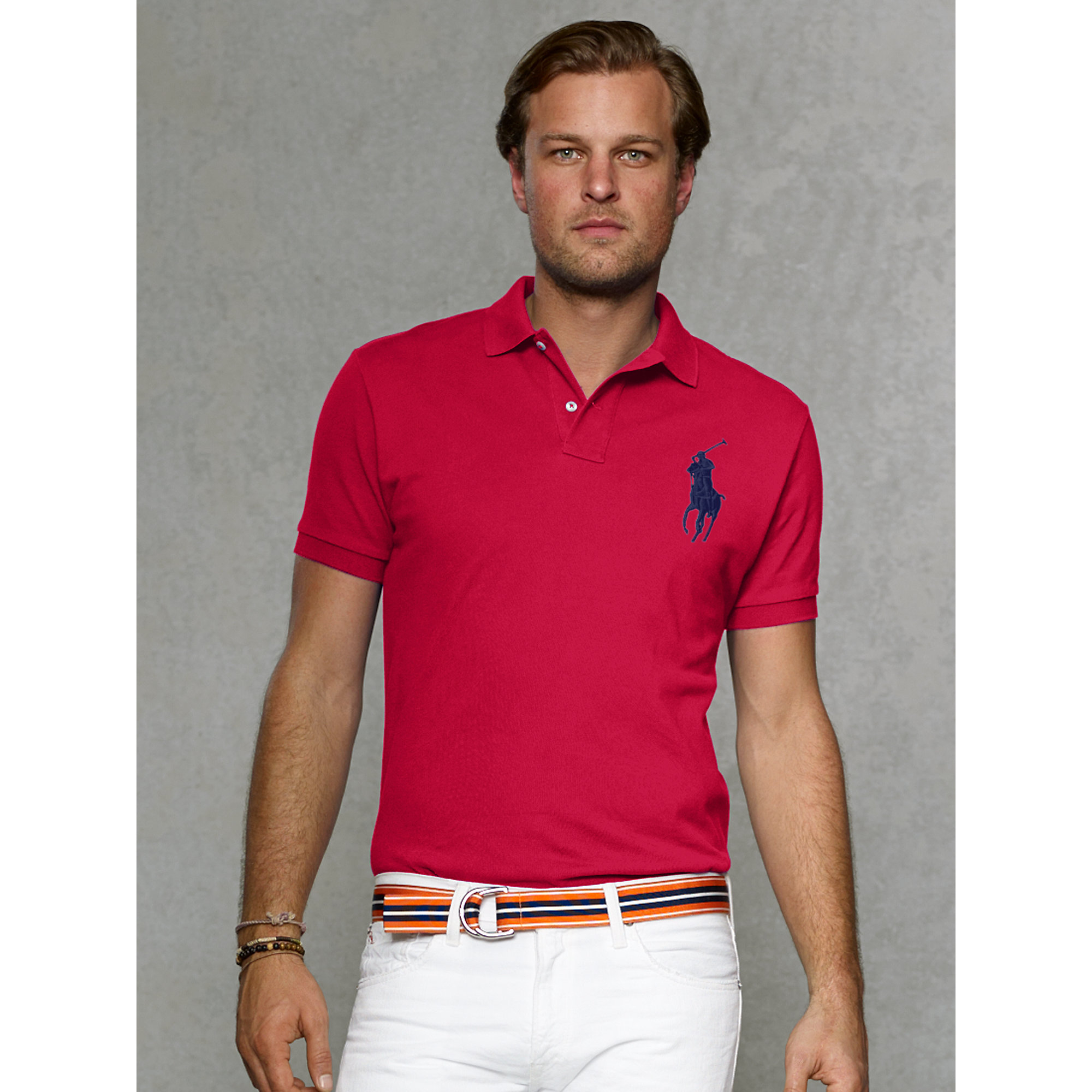 Polo ralph lauren Classic-fit Big Pony Polo in Red for Men (RL 2000 Red ...