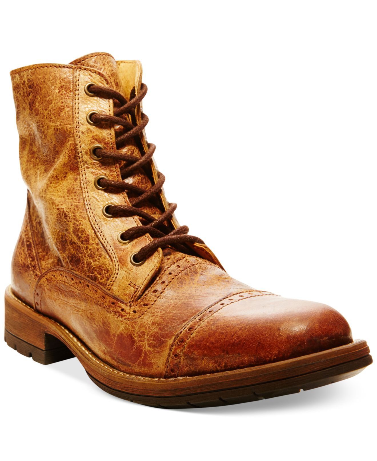 steve madden mens leather boots