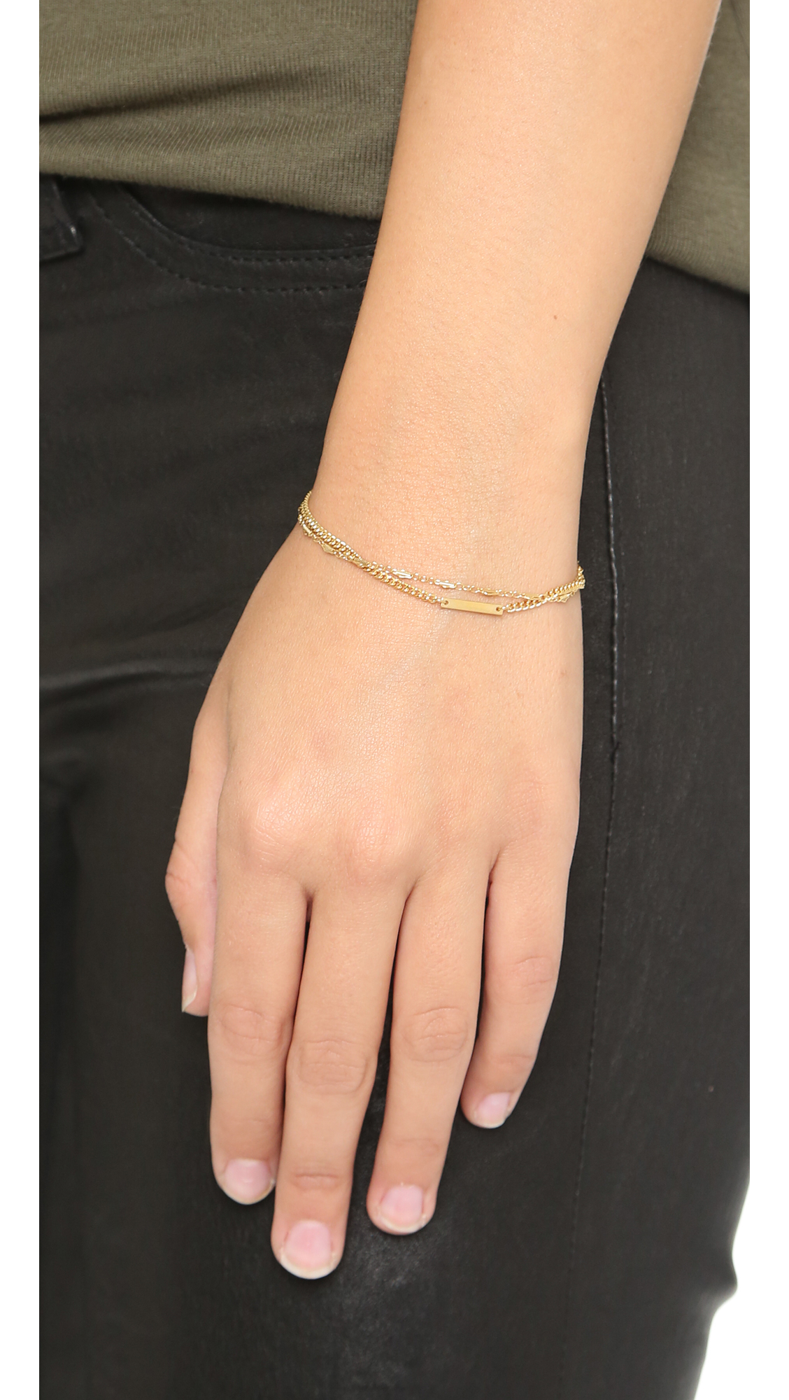 Jennifer Zeuner Flynn Bracelet in Gold (Metallic) - Lyst