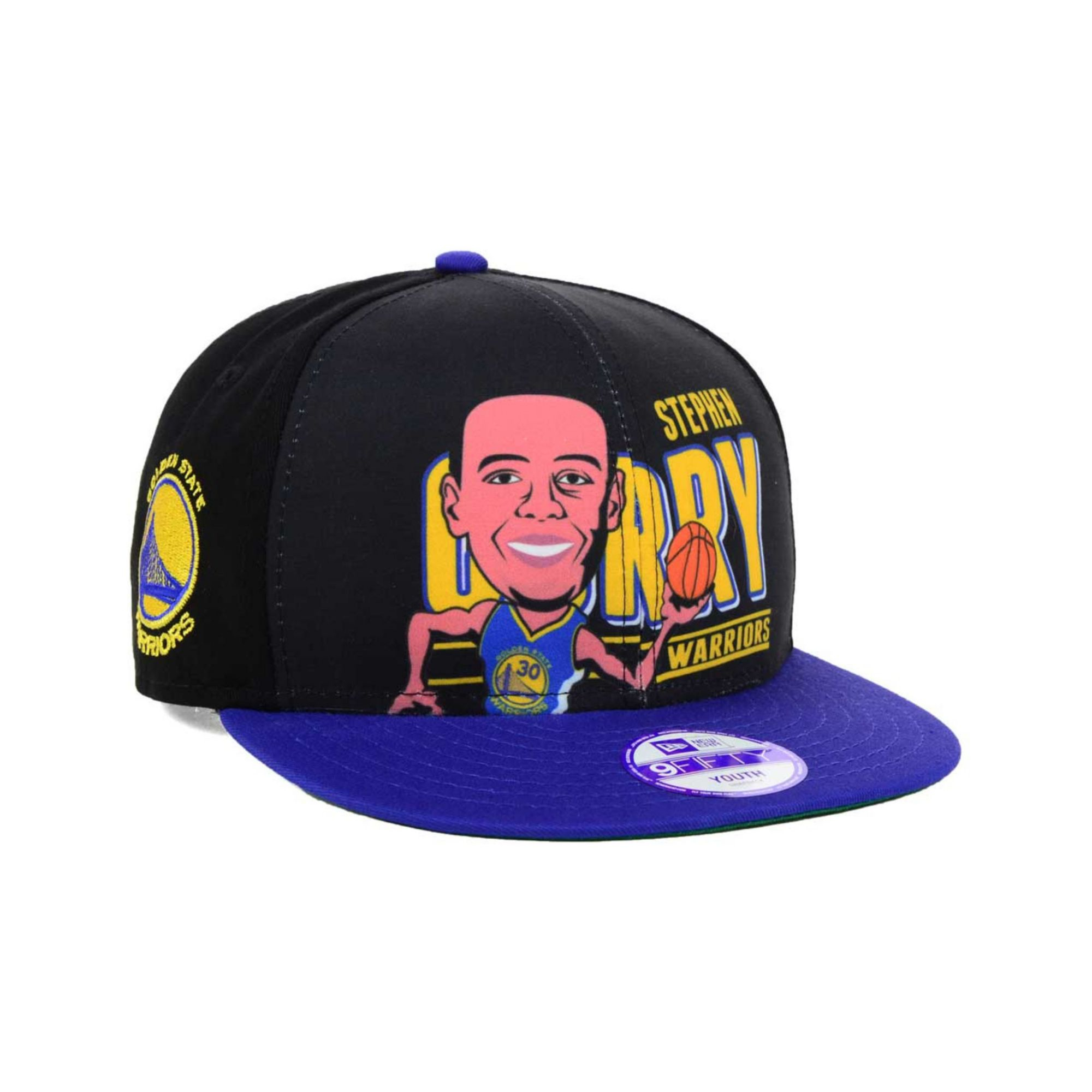 golden state warriors youth fitted hat
