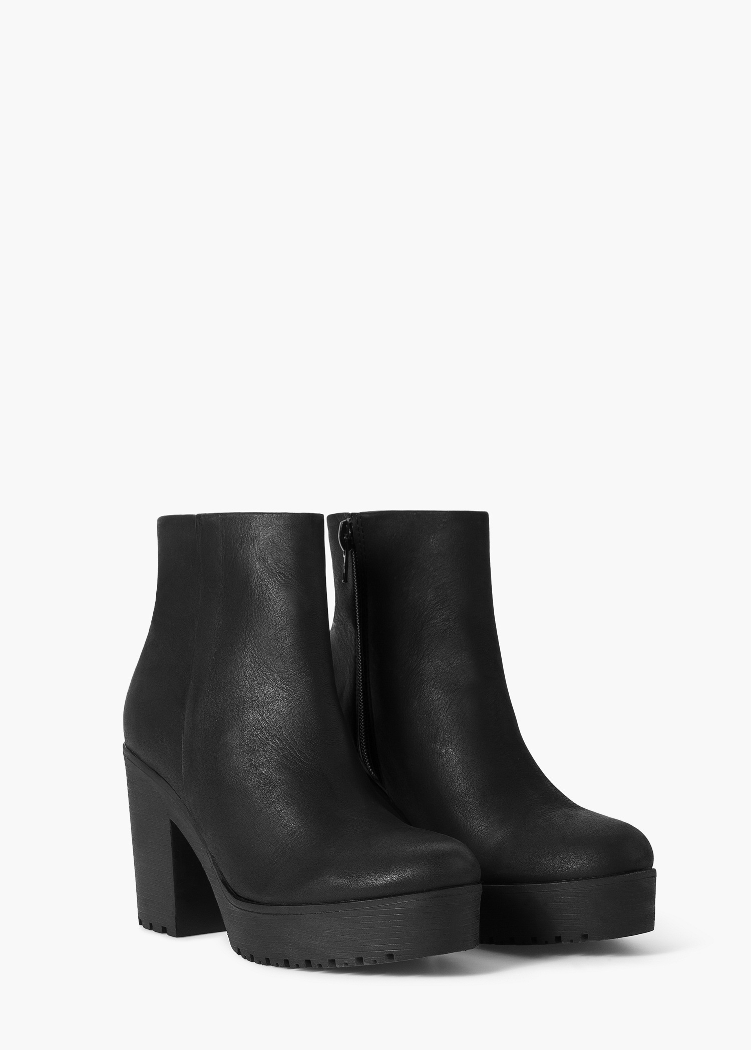 mango platform boots