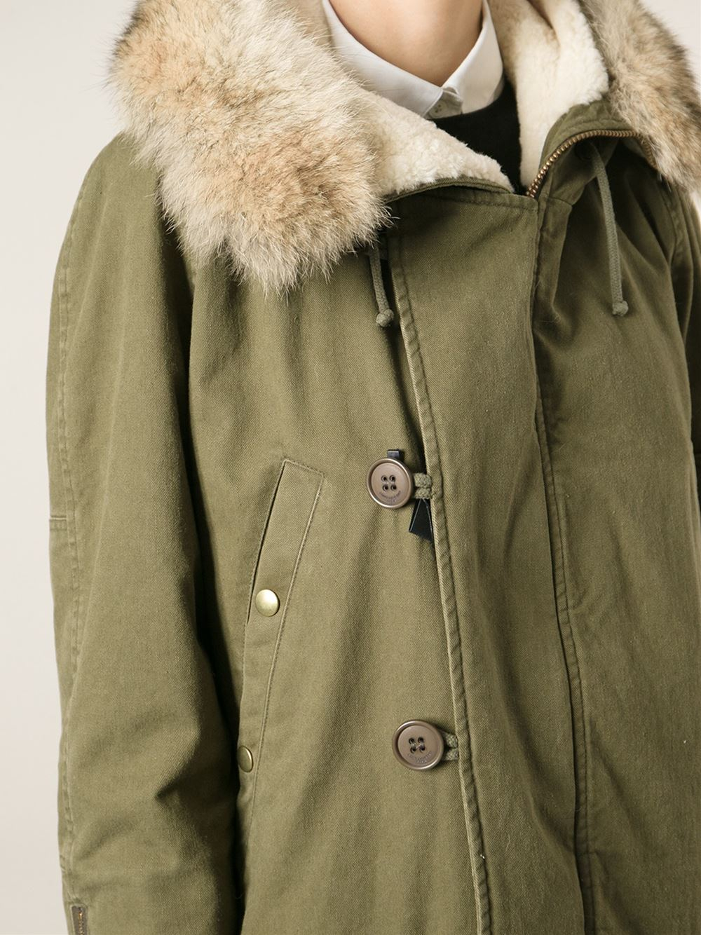 oversized hooded parka