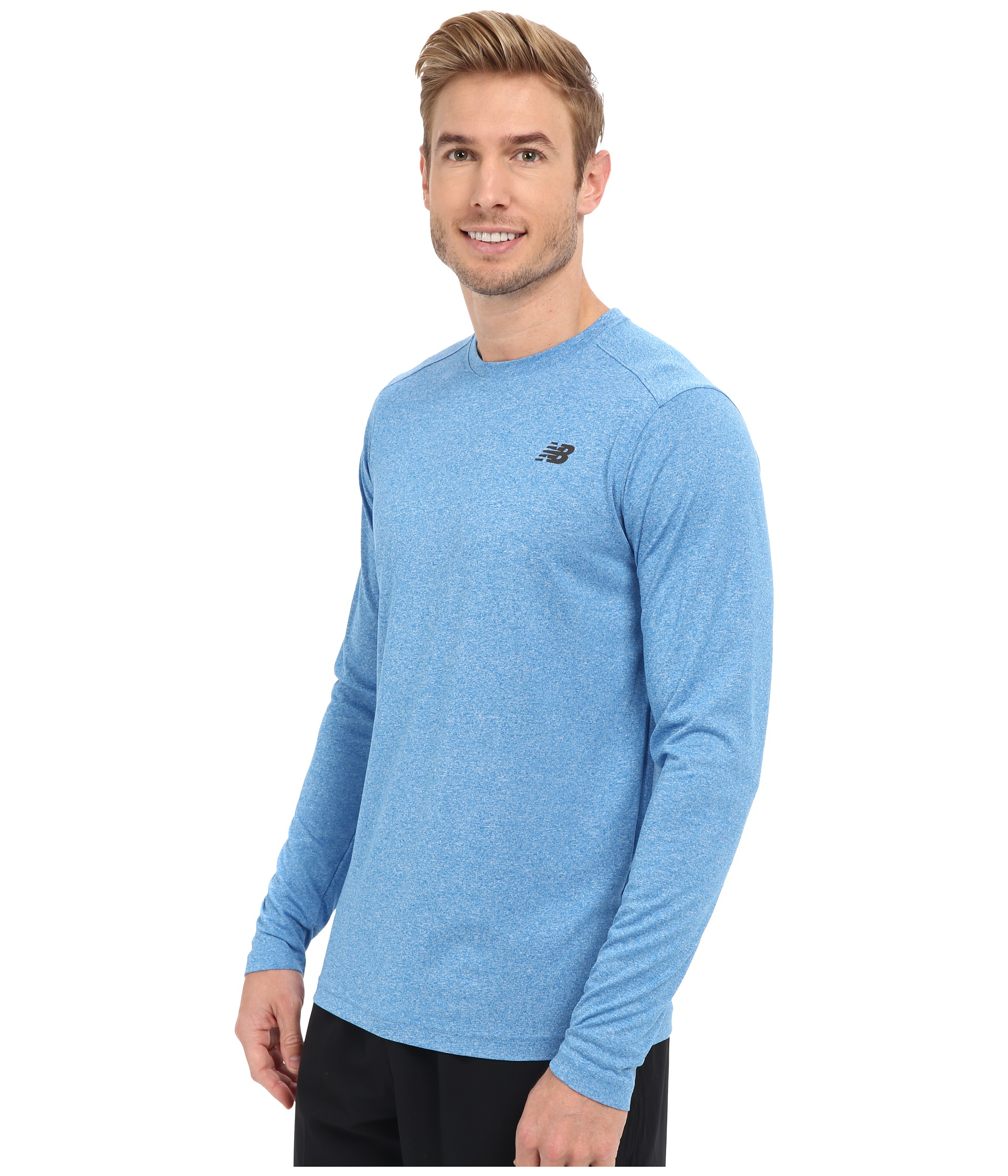 new balance heather tech tee