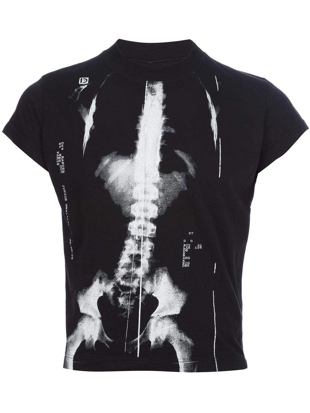 Lyst - Jean Paul Gaultier X-Ray T-Shirt in Black for Men