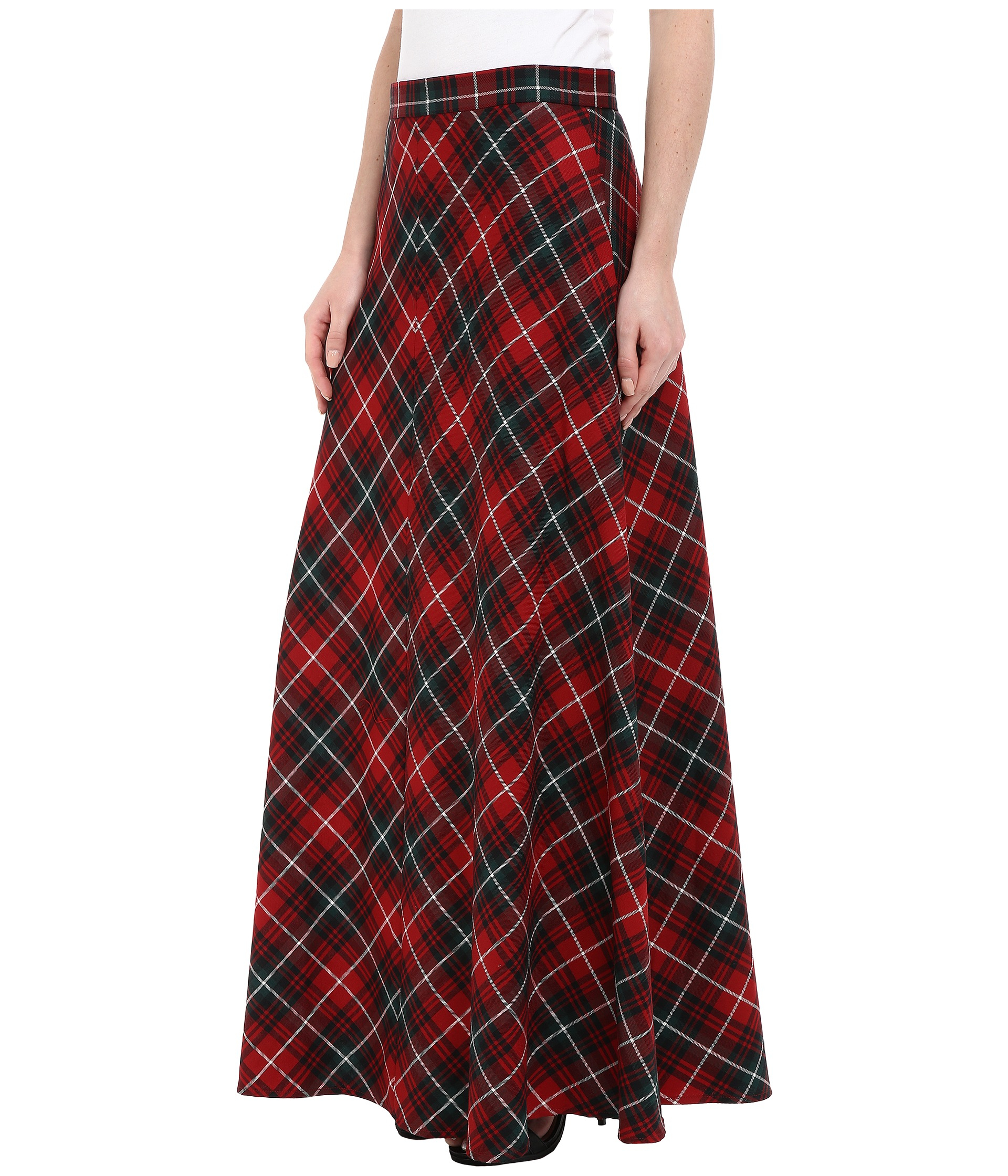 Pendleton Fireside Skirt in Red | Lyst