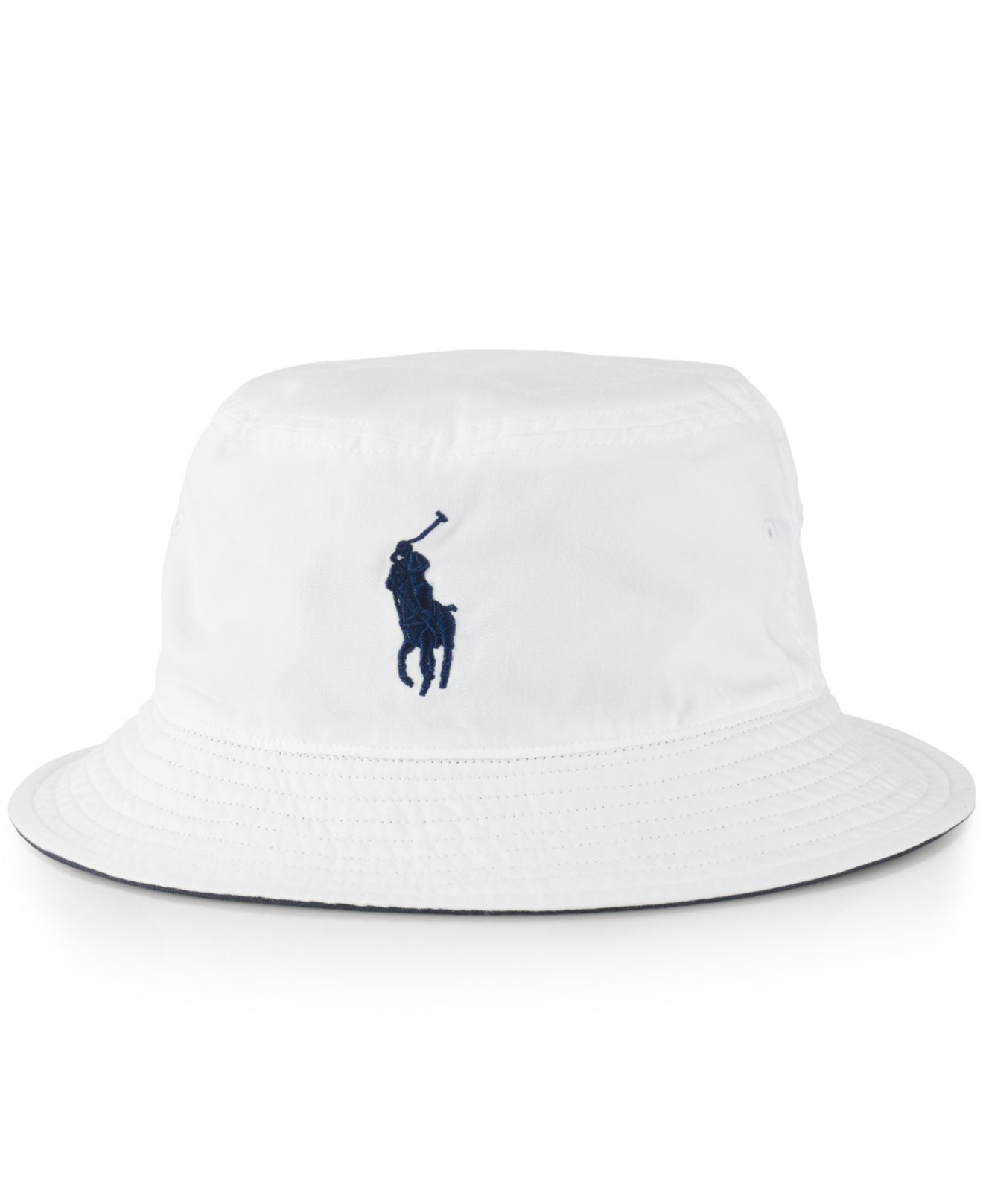 Polo Ralph Lauren Us Open Chino Bucket Hat in White for Men | Lyst