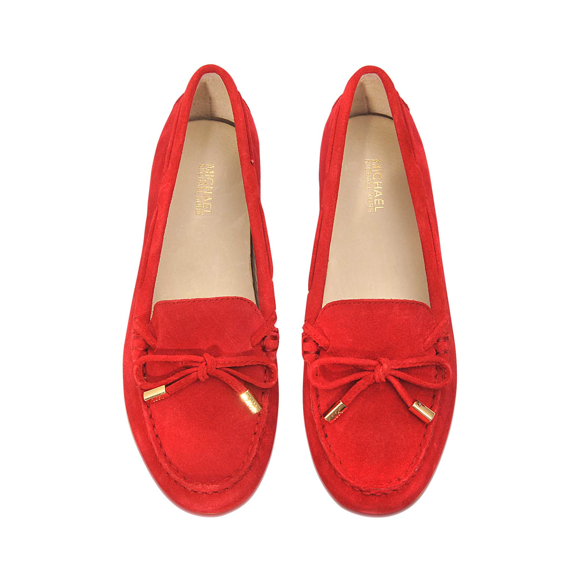 michael kors red loafers