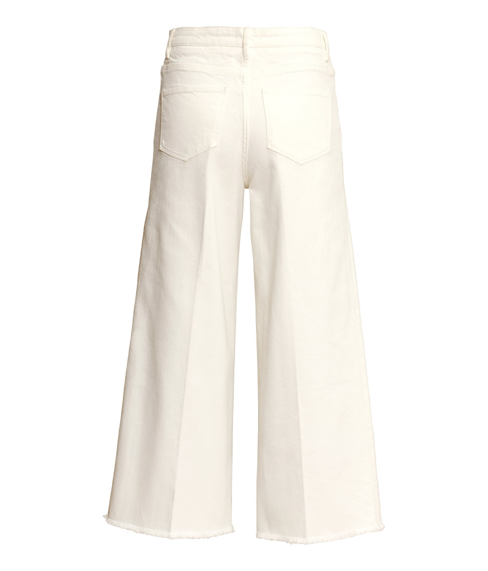 H And M White Pants