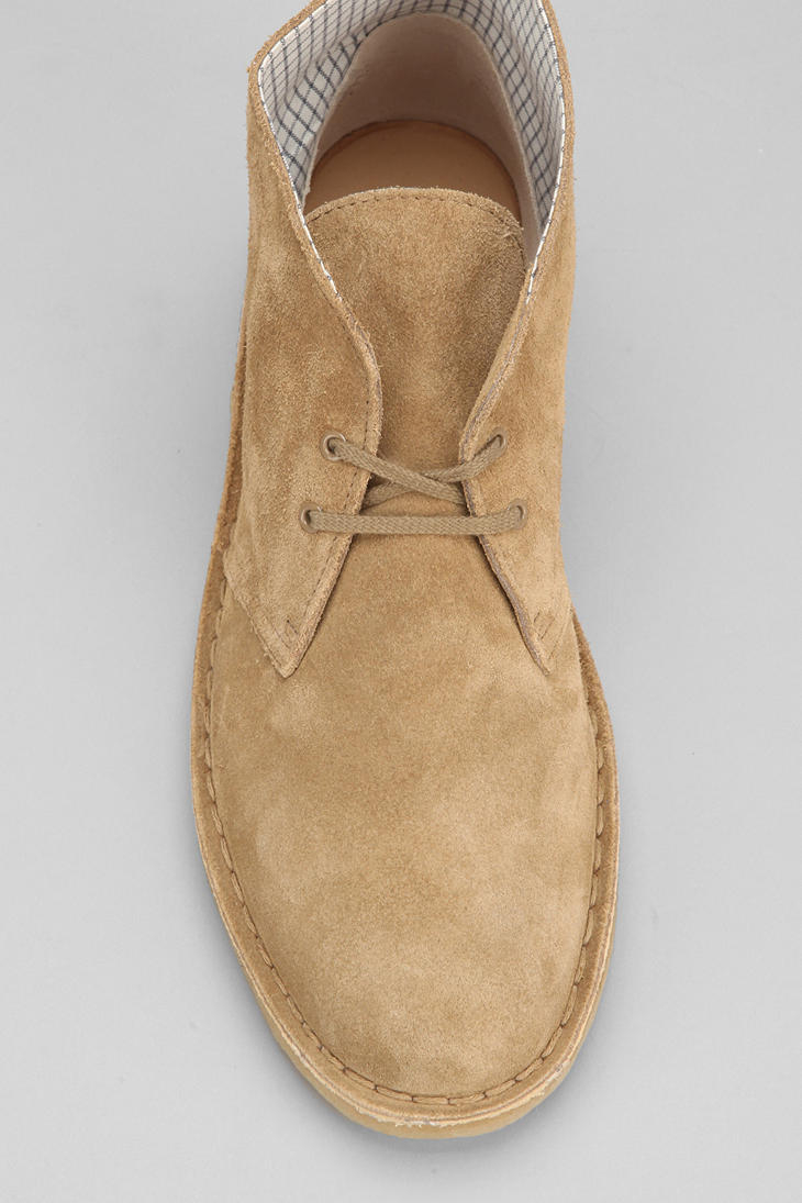 clarks bushacre 2 wheat suede