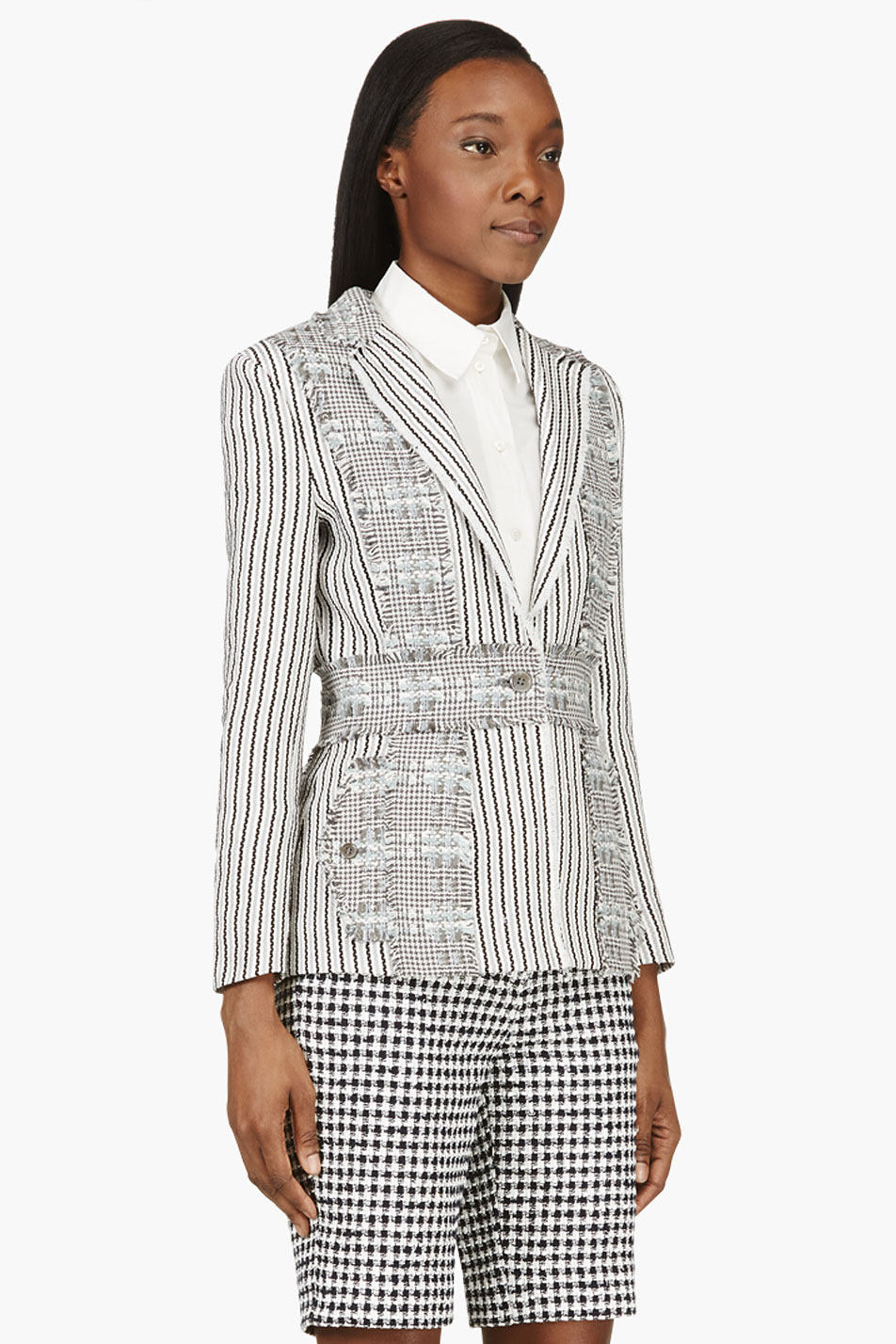 thom browne tweed jacket