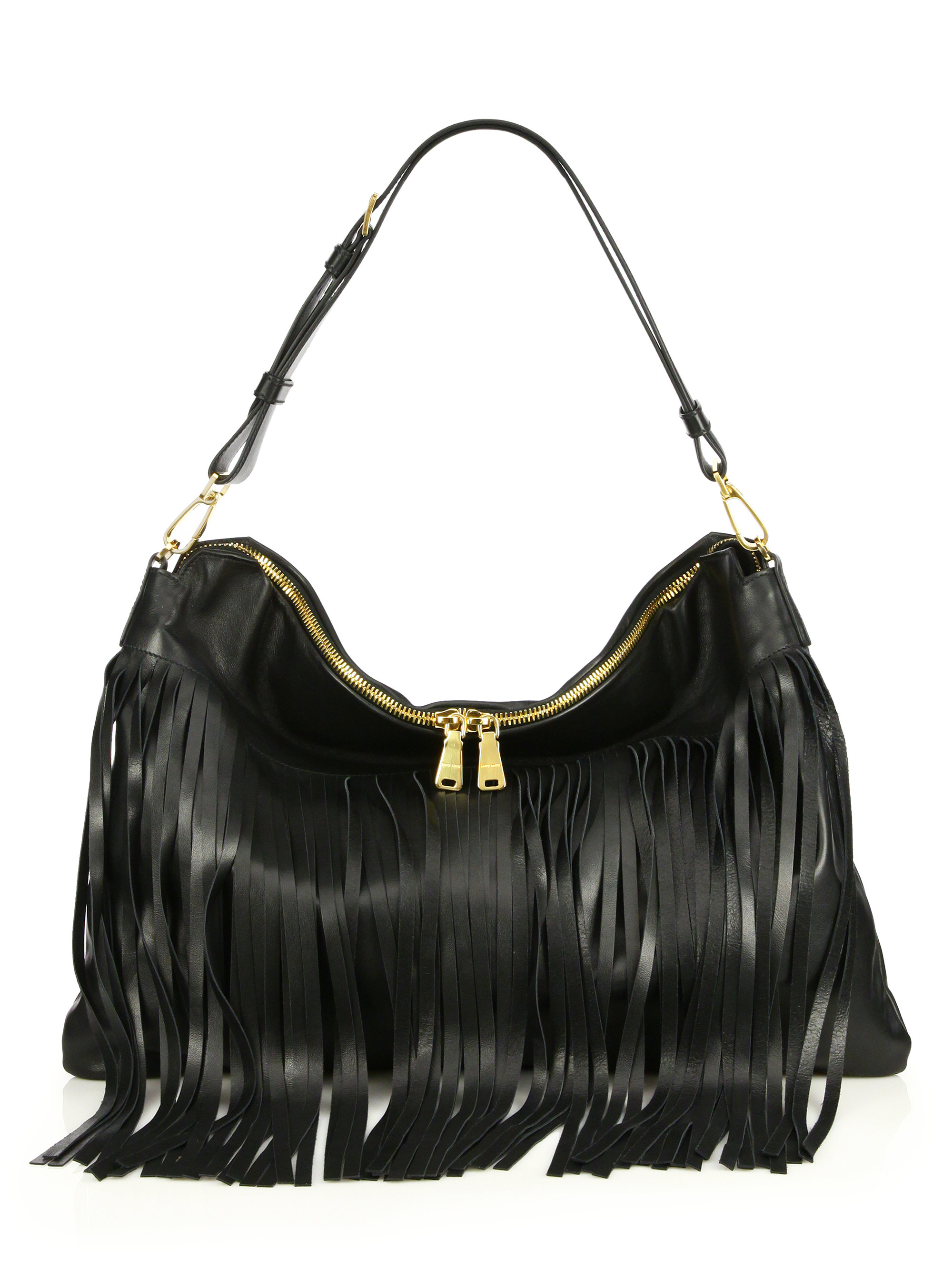 miu miu fringe bag
