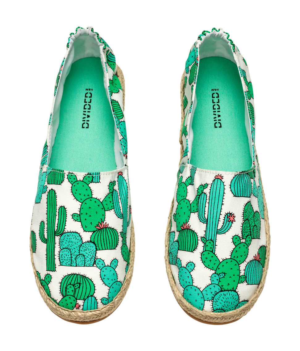 Lyst H&amp;M Espadrilles in Green