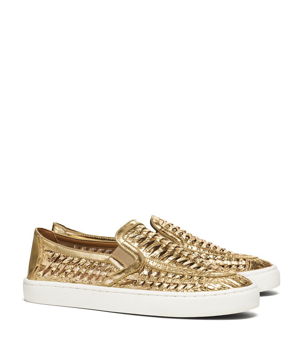 tory burch huarache slip on