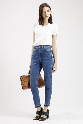 undone hem black joni jeans