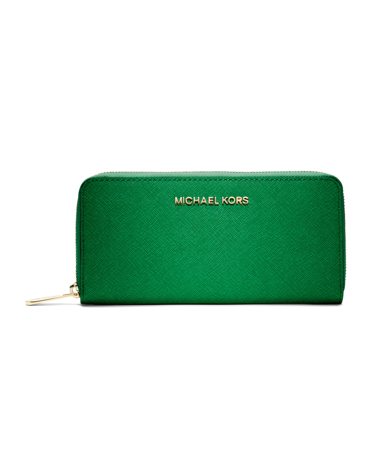 green MK purse
