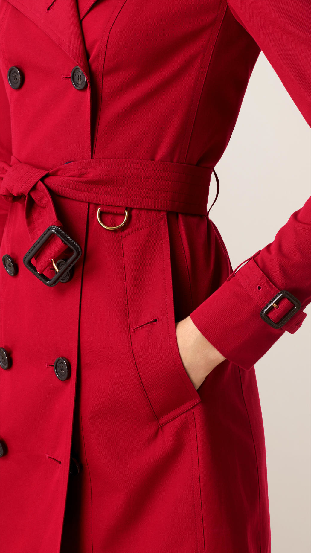 burberry sandringham red