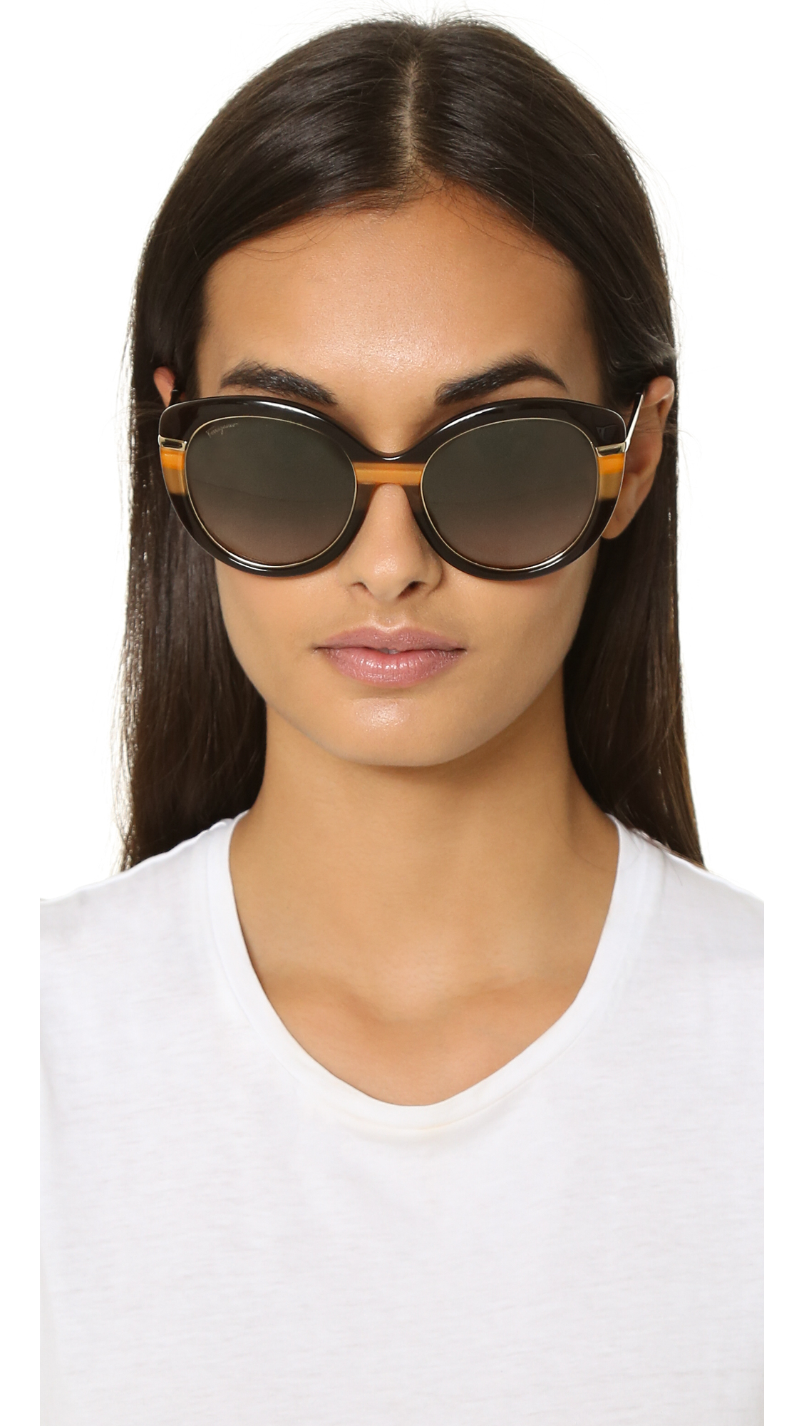 ferragamo cat eye sunglasses