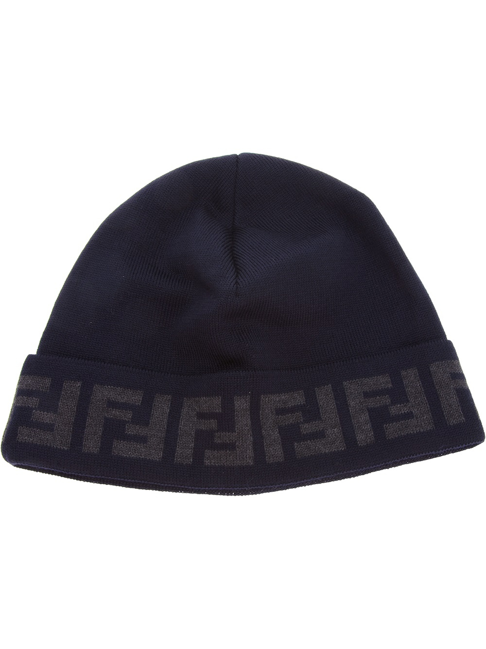 fendi logo beanie