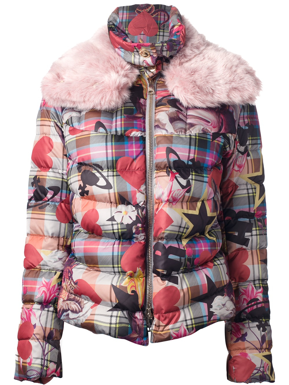 Vivienne Westwood Anglomania Reservation Printed Puffer Jacket 