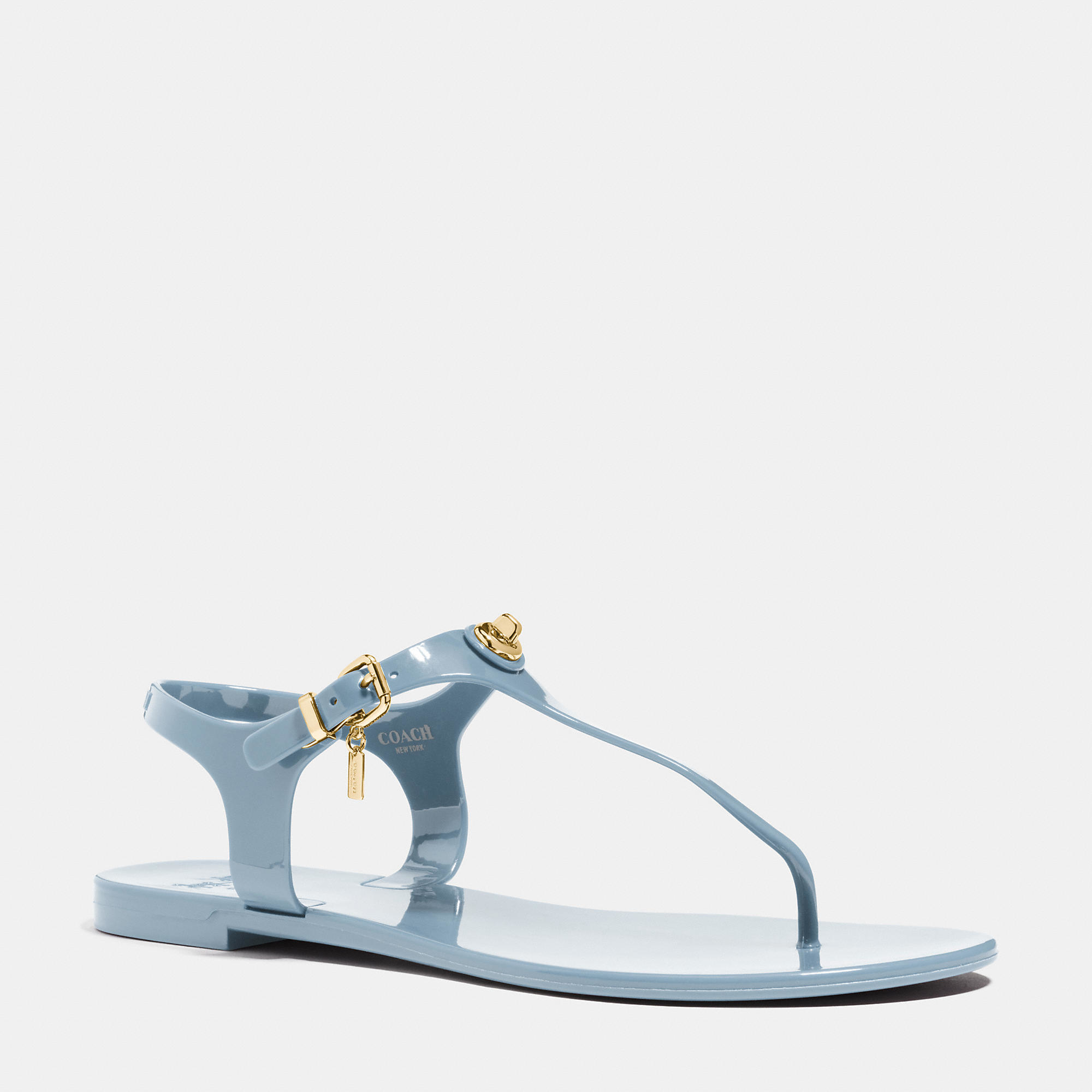 coach jelly flip flops