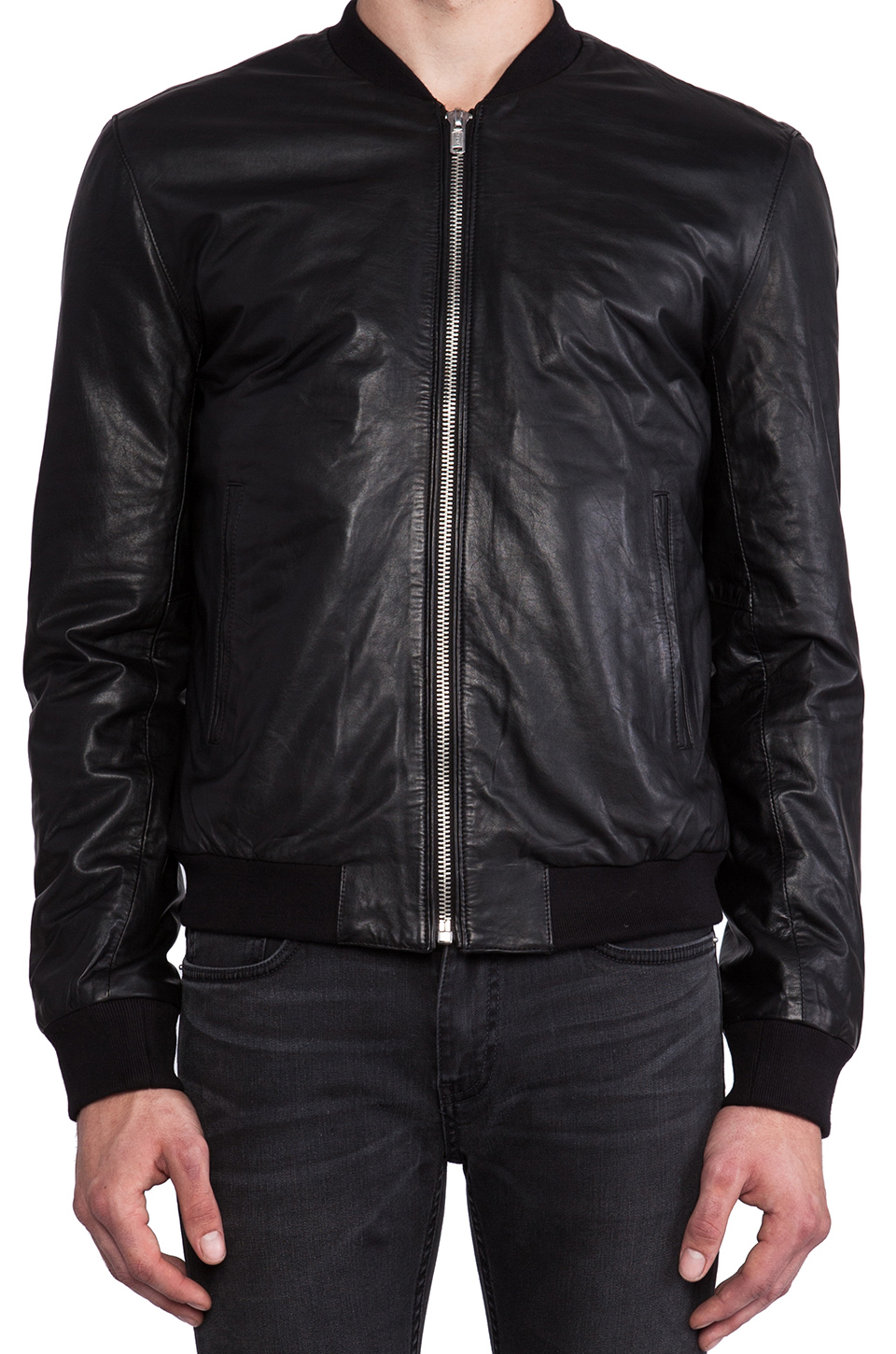 Blk Dnm Leather Jacket 81 in Black for Men | Lyst