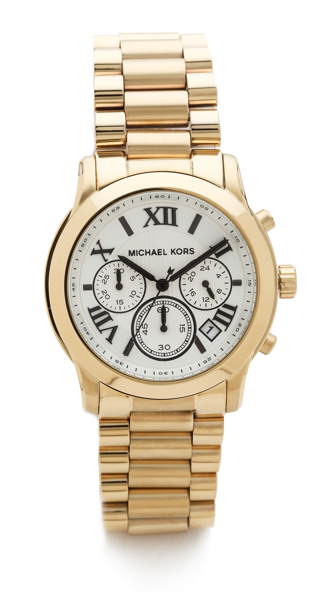Michael Kors Vintage Glam Watch in Gold (Metallic) - Lyst