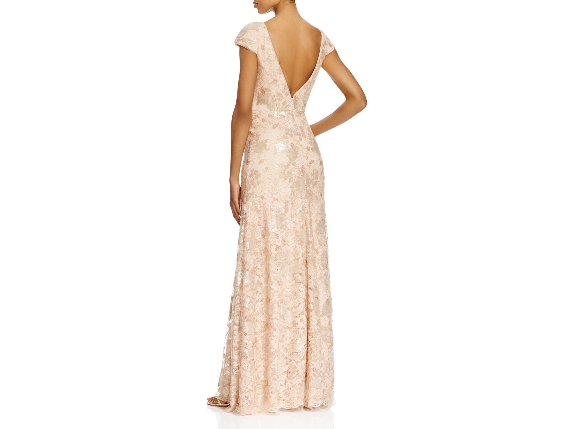 vera wang sequin gown