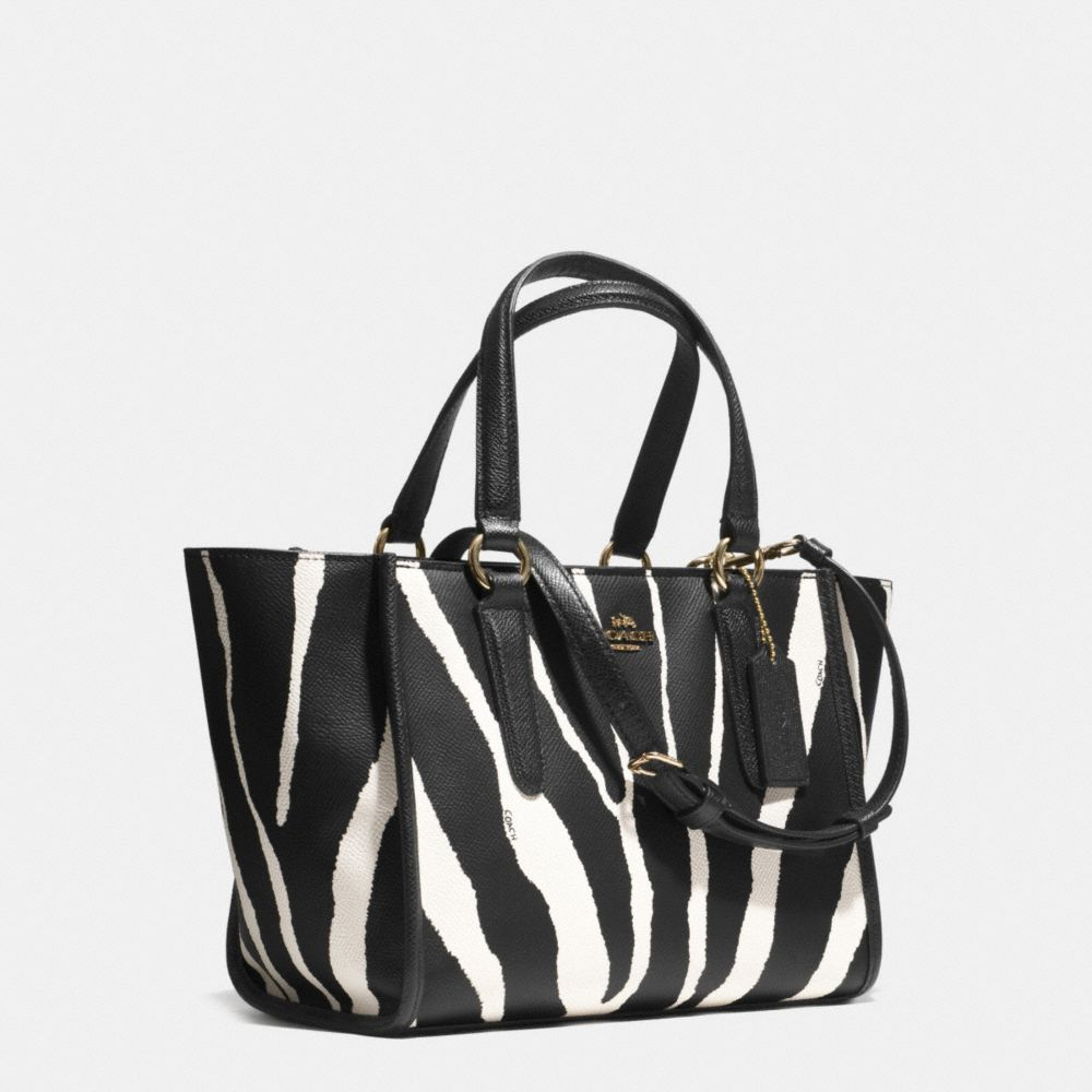 coach zebra tote