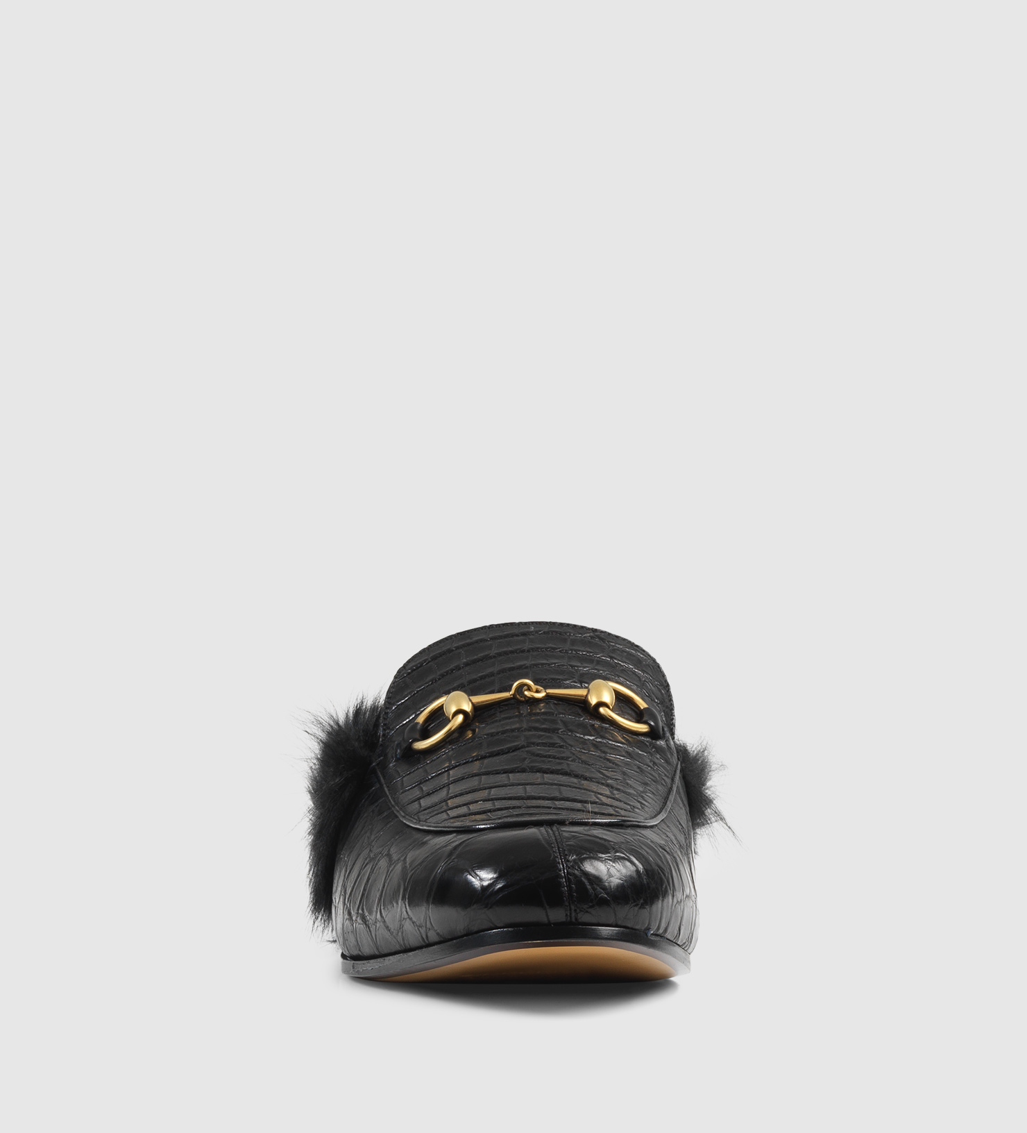 gucci crocodile slippers