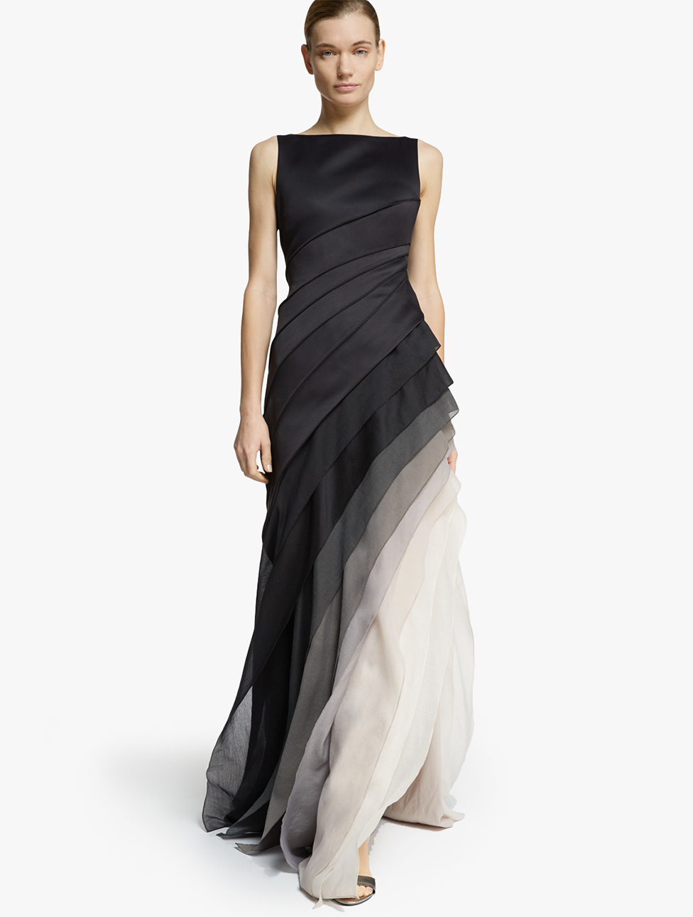voile gown