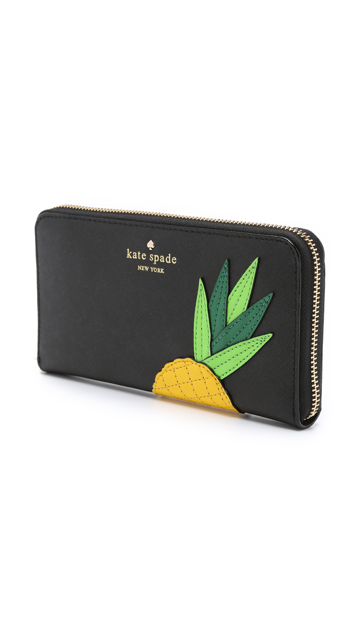 Lyst Kate Spade New York Lacey Pineapple Zip Around Wallet