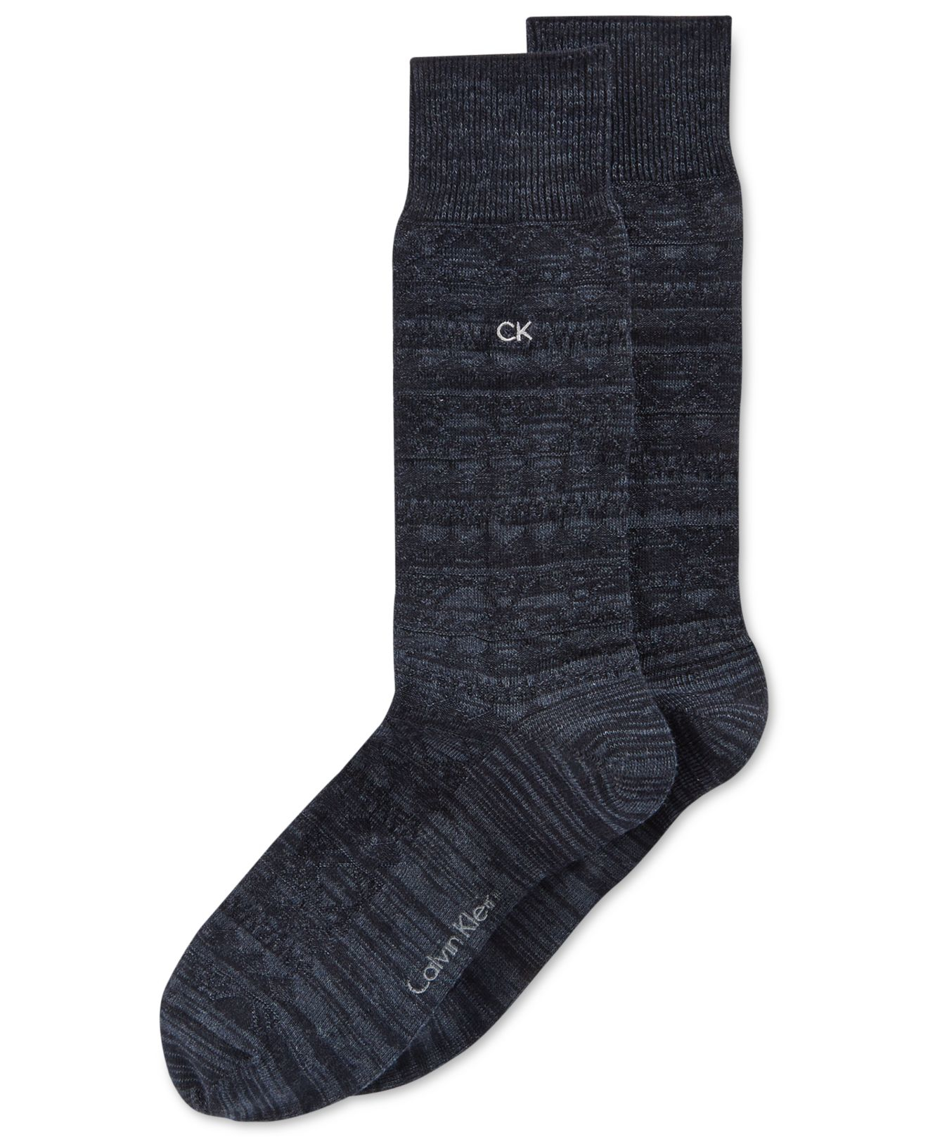 Lyst - Calvin Klein Winter Texture Socks in Blue for Men