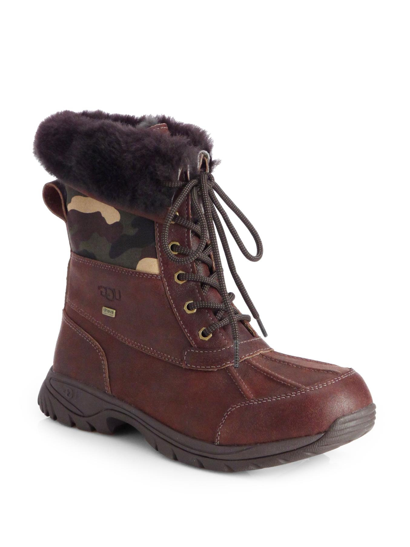 UGG Butte Camo Waterproof Boots in Brown Camo (Brown) for Men - Lyst