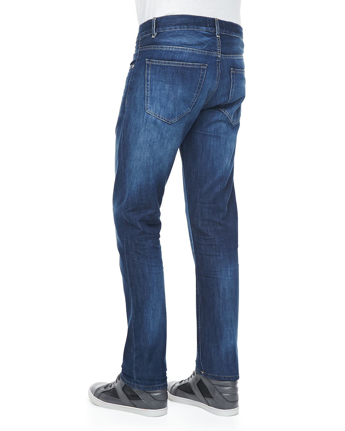 Acne Studios Roc Verakai Slim Fit Jeans in Blue for Men - Lyst