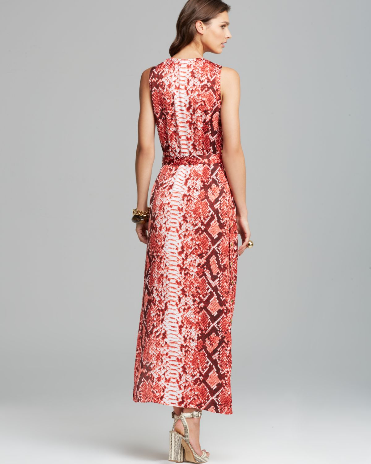 michael kors snake print dress