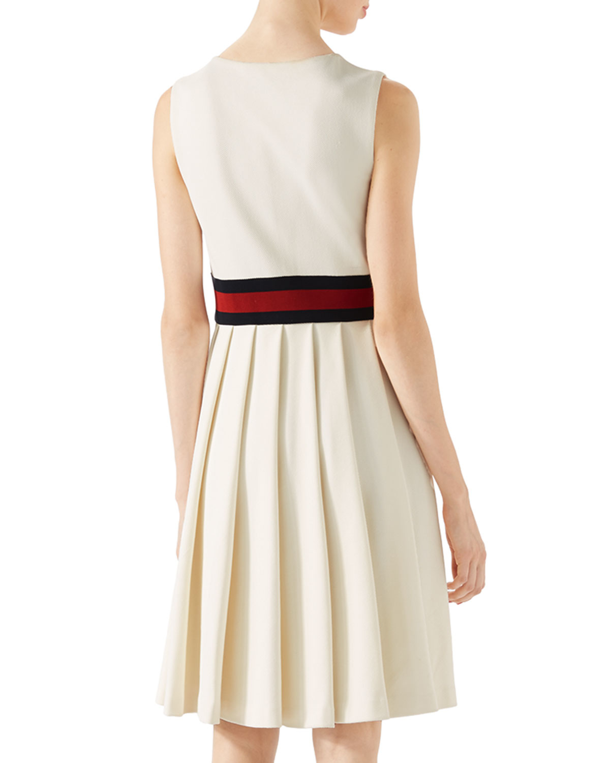 white gucci dress