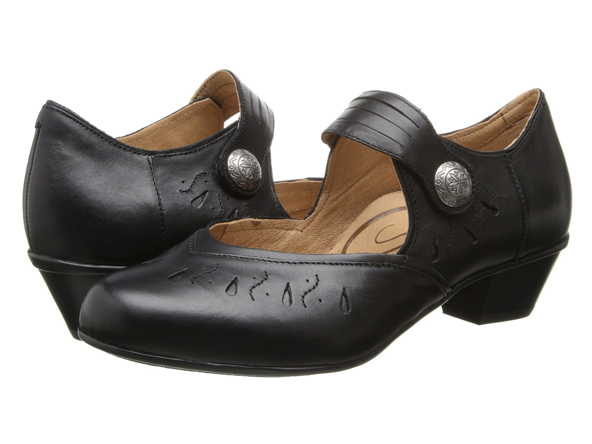 Aetrex Leather Rachel Mary Jane in Black - Lyst