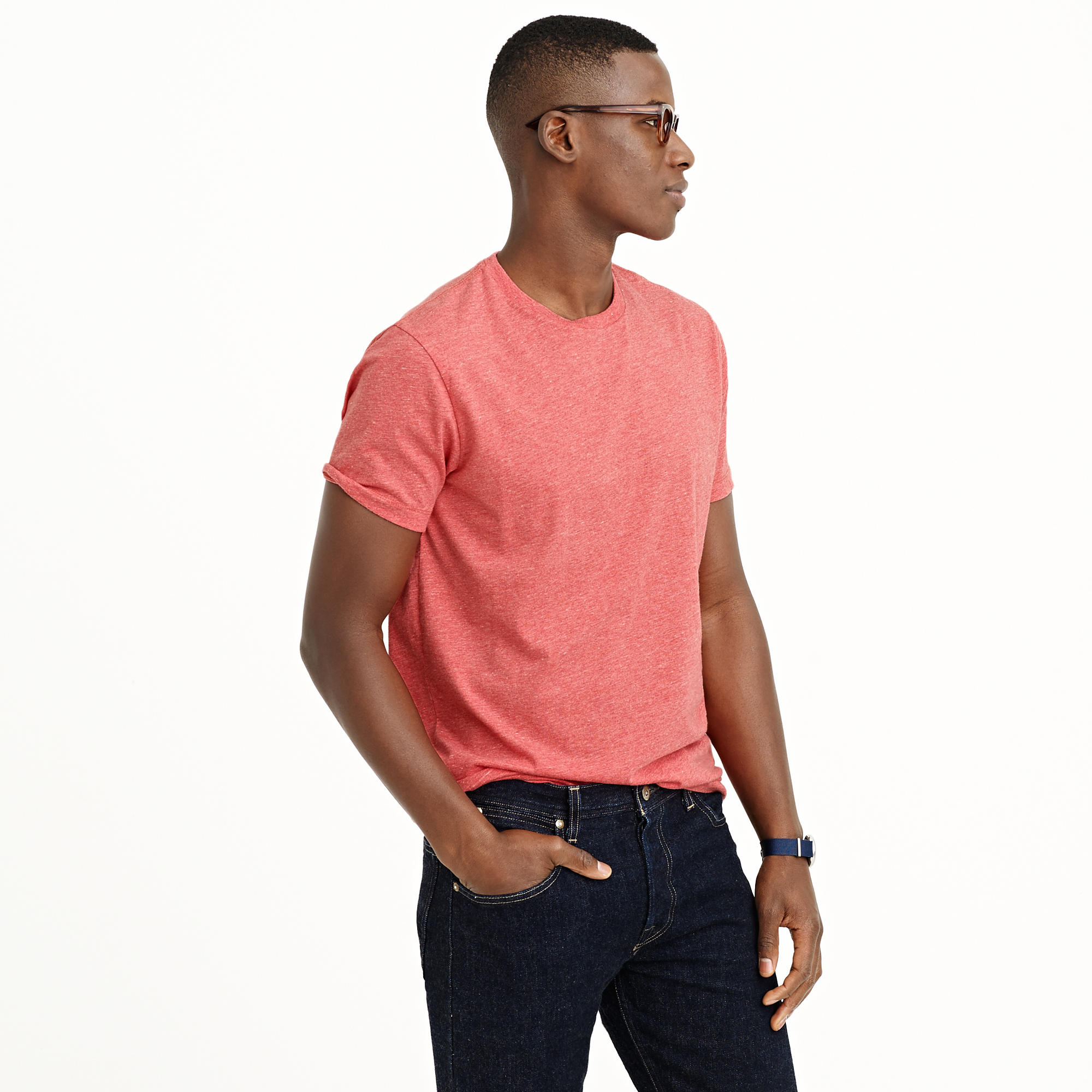 j crew tall t shirts