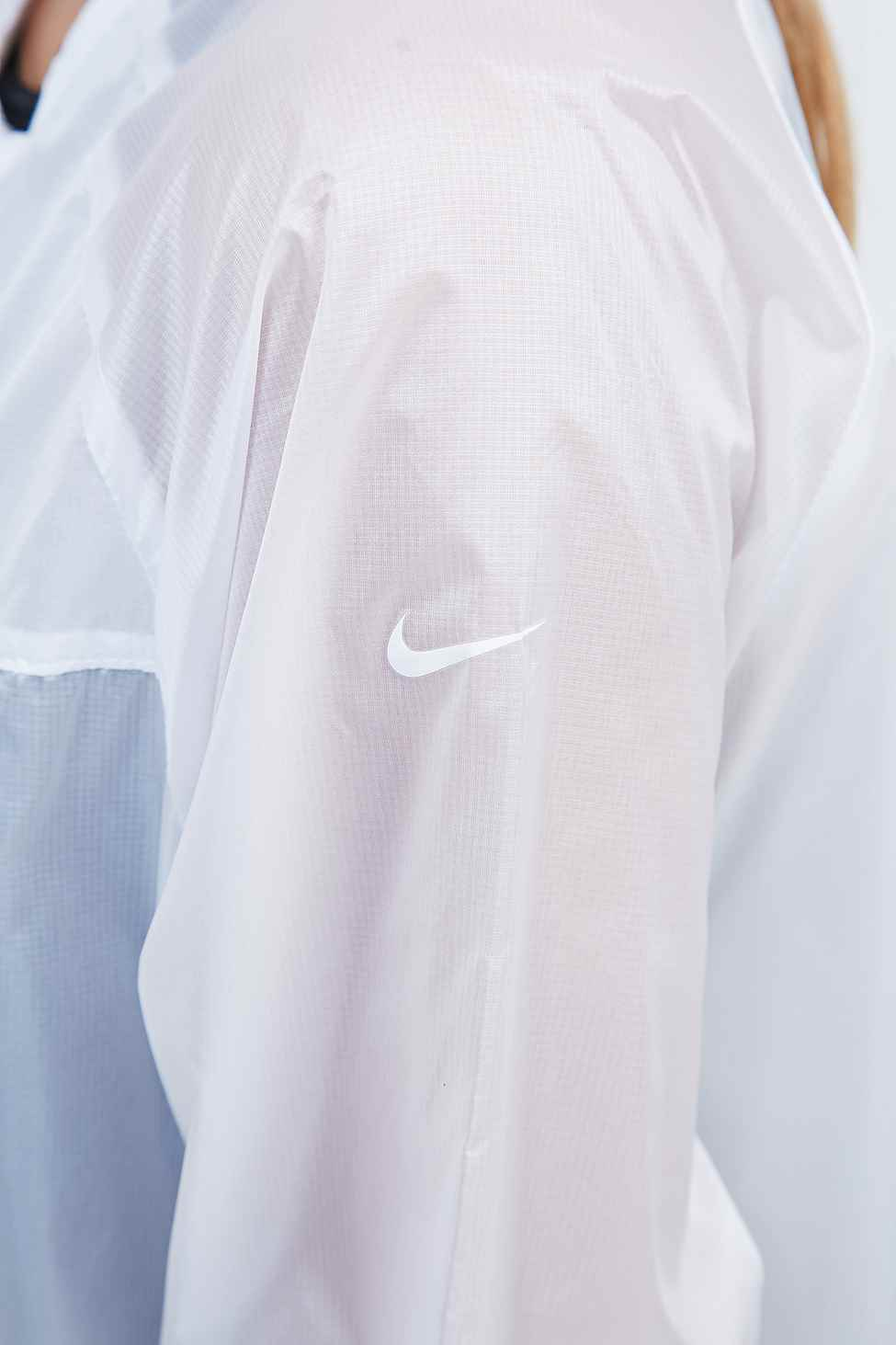 Nike Transparent Jacket In White | Lyst UK