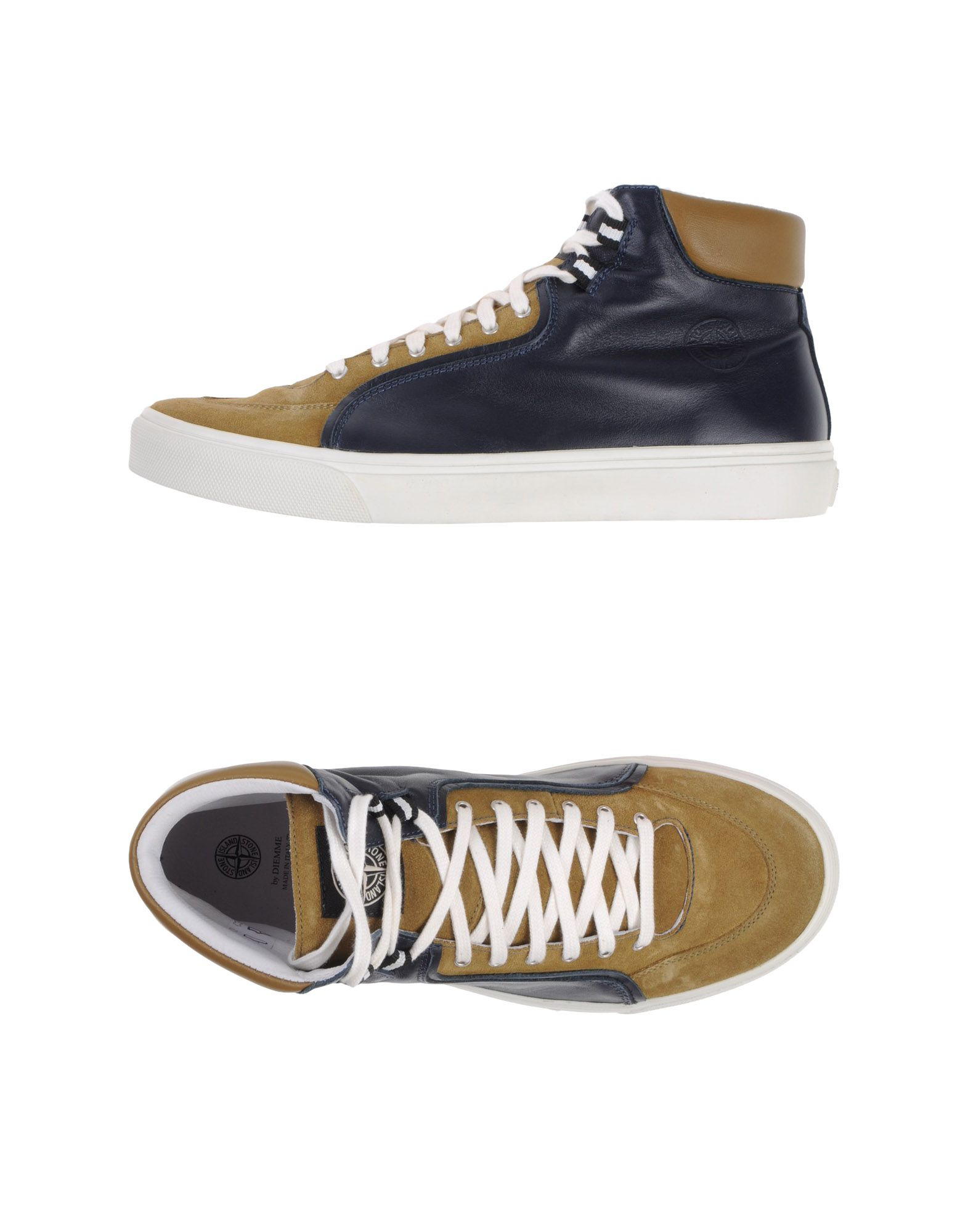 stone island high top trainers