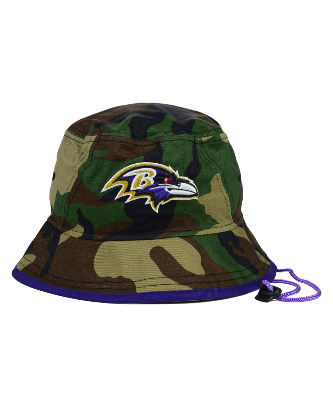 KTZ Baltimore Ravens Camo Pop Bucket 