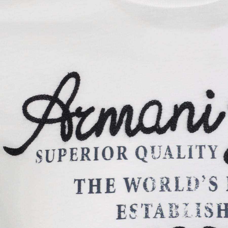 armani jeans t shirt white