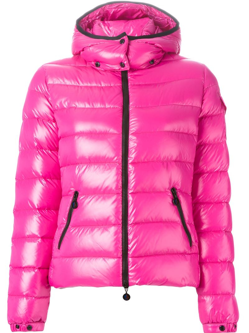 Moncler Bady Quilted Jacket in Pink | Lyst