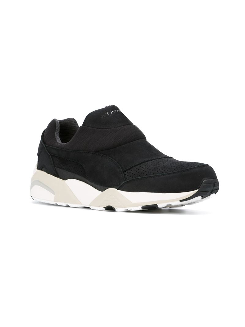 PUMA Laceless Trainers in Black for Men 