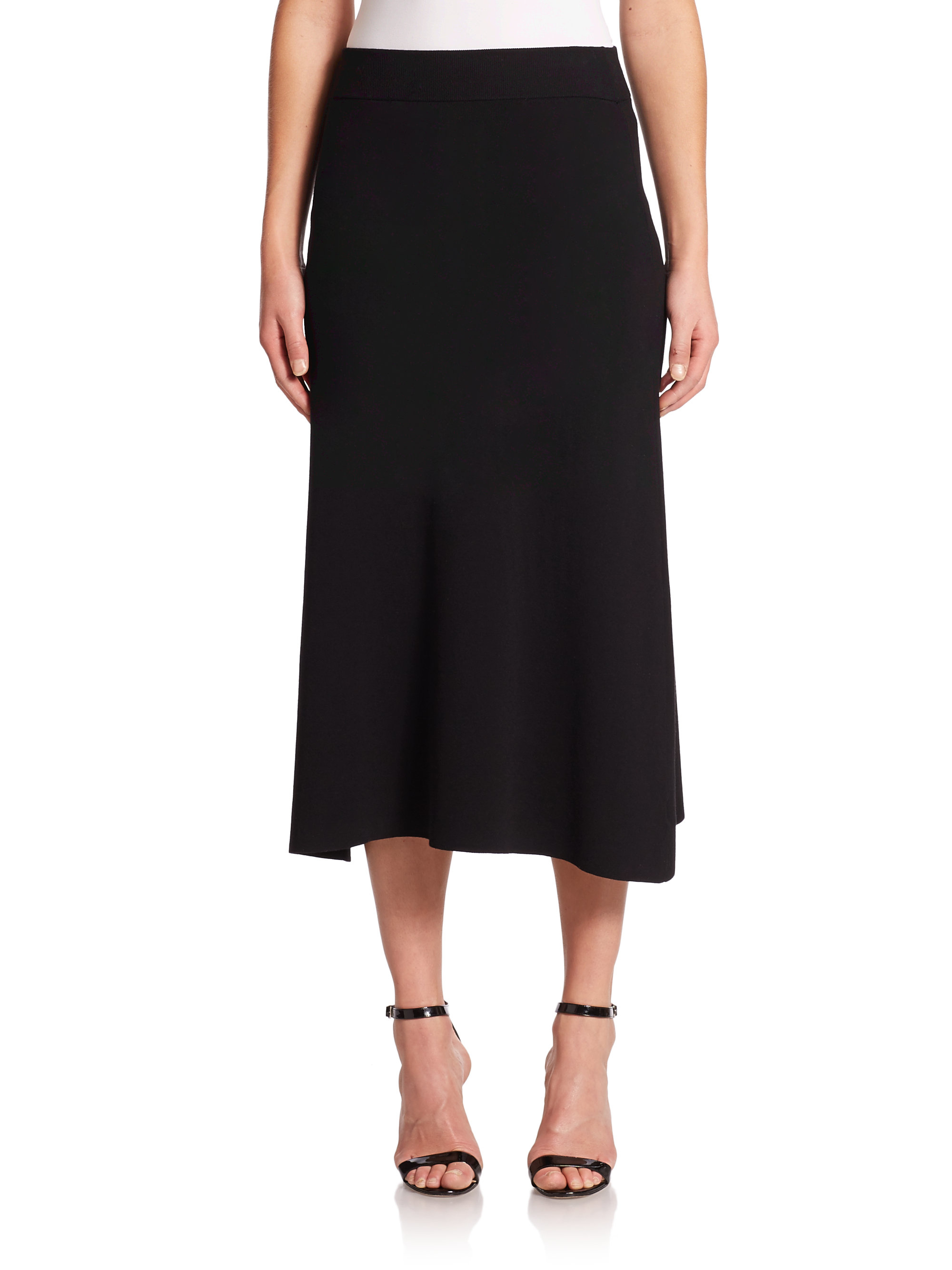 A.L.C. Synthetic Fit-&-flare Cook Skirt in Black - Lyst