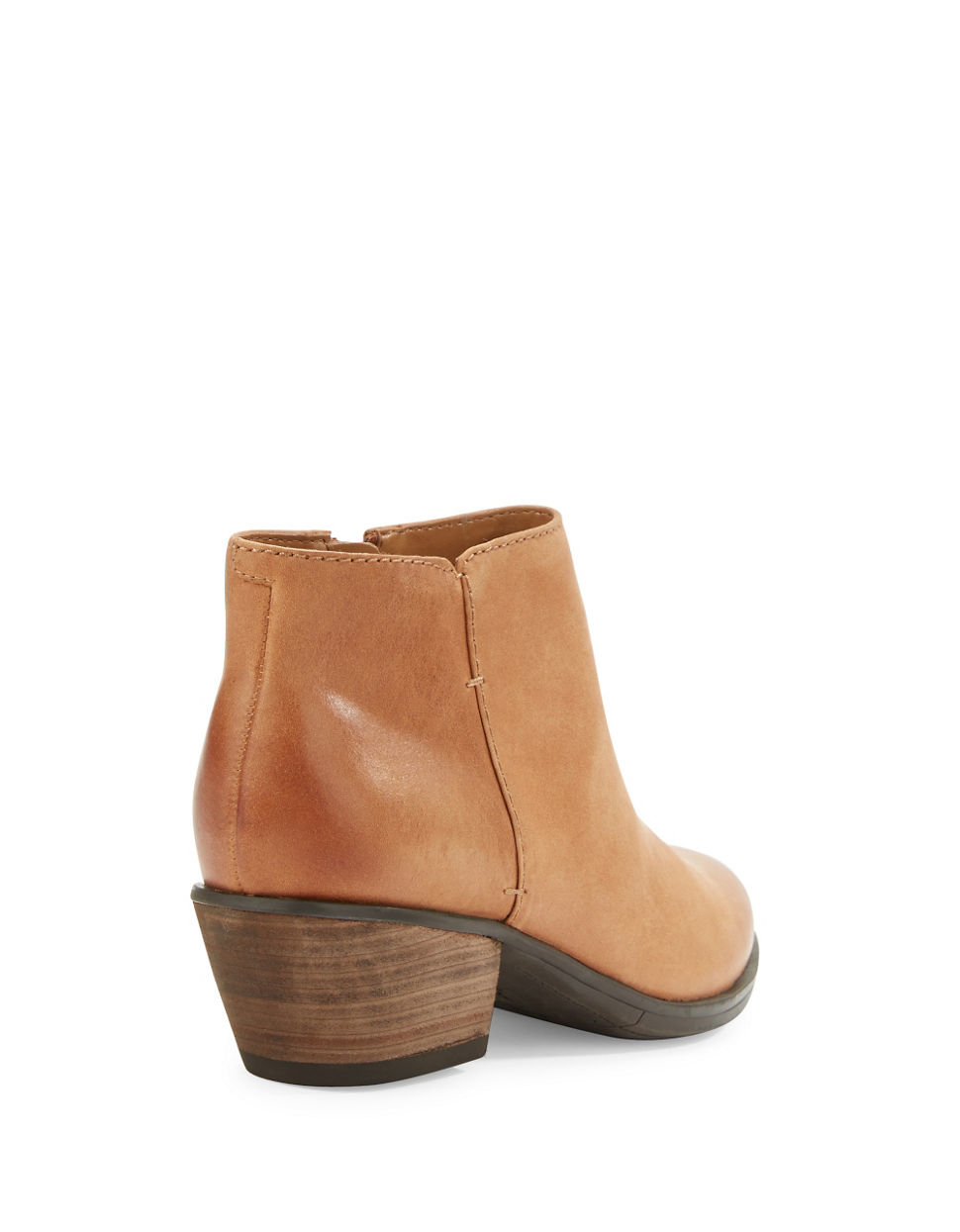 clarks brown leather ankle boots
