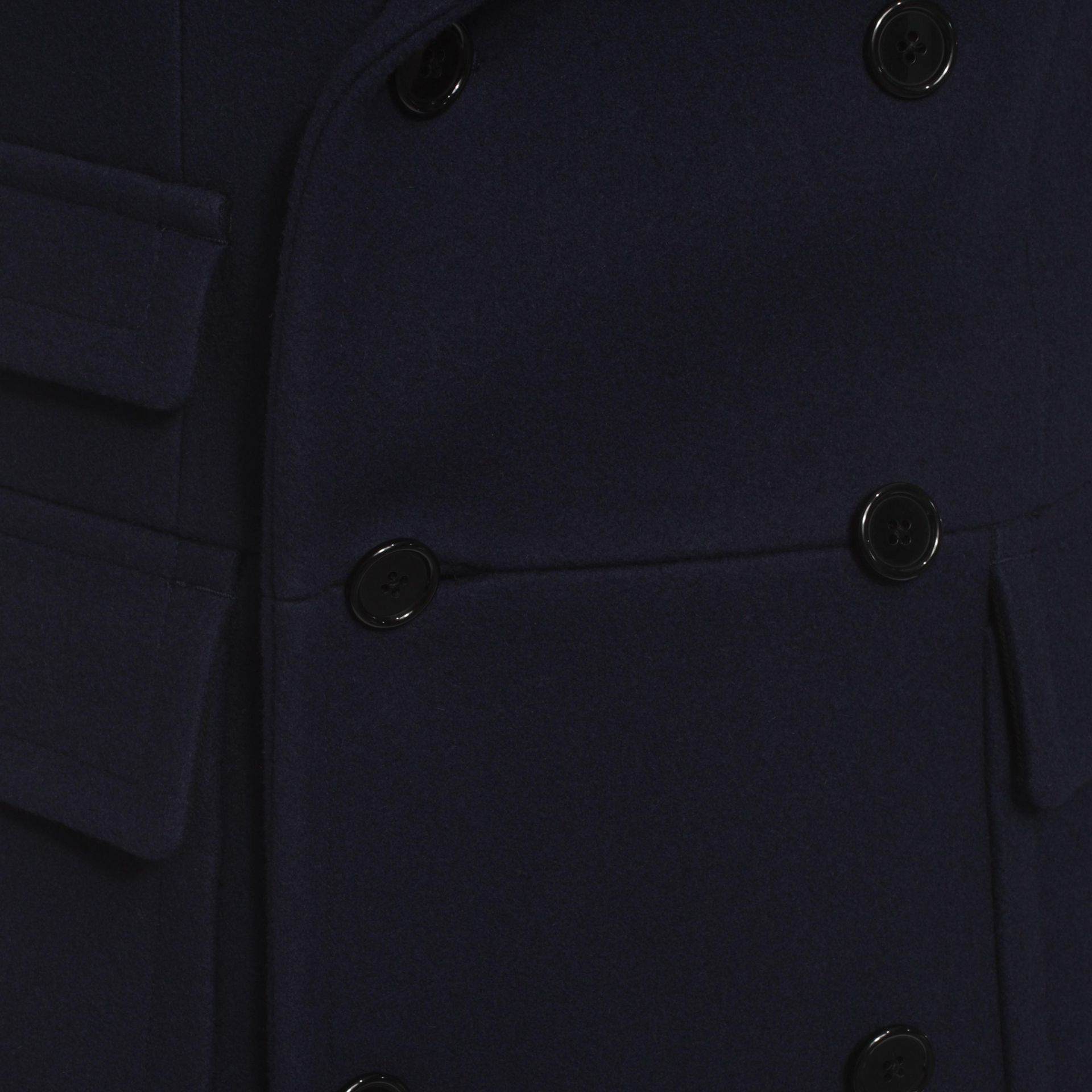 Alexander McQueen Double Breasted Frock Coat in Navy (Blue) for Men - Lyst