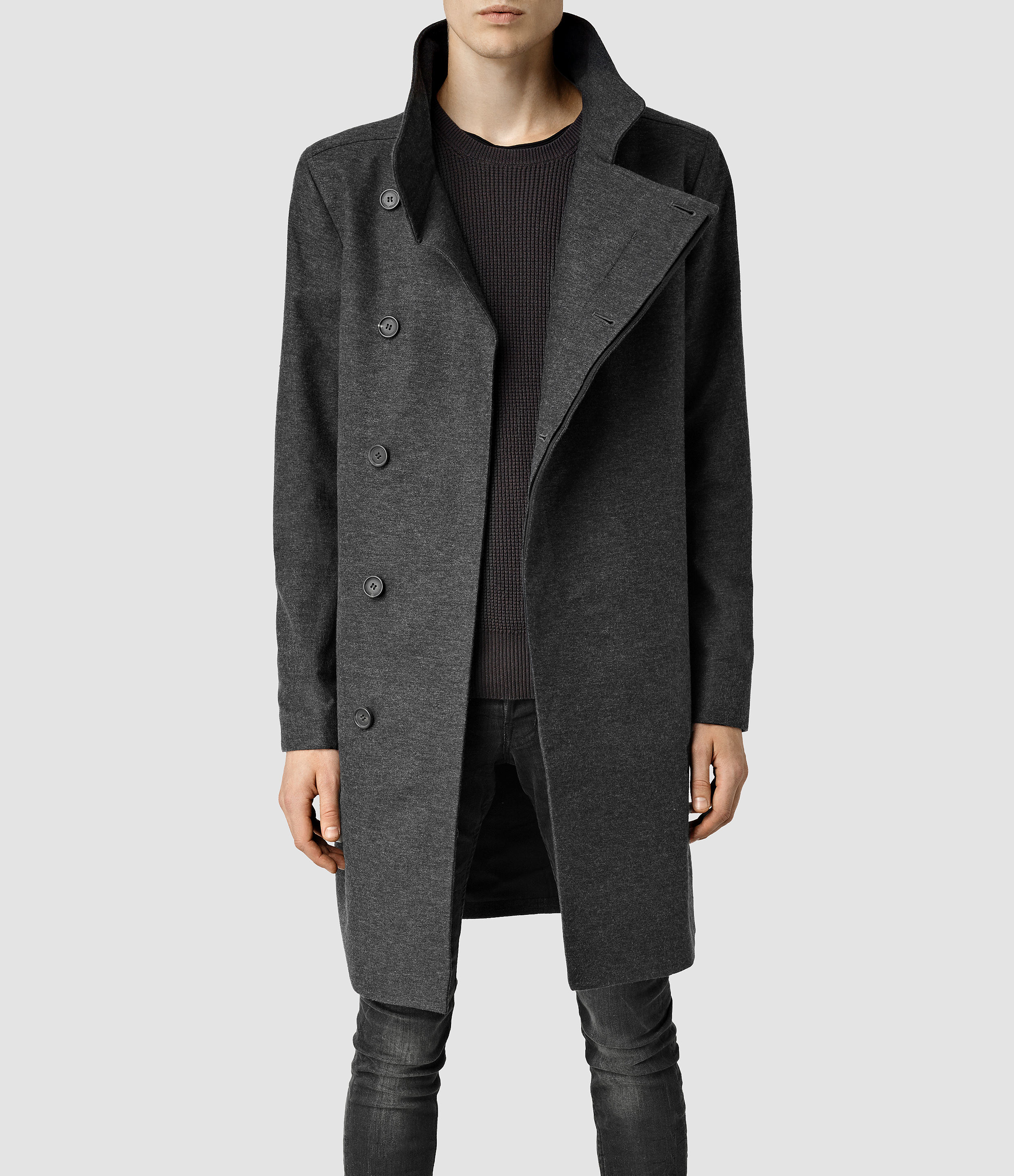 All saints top gresham coat