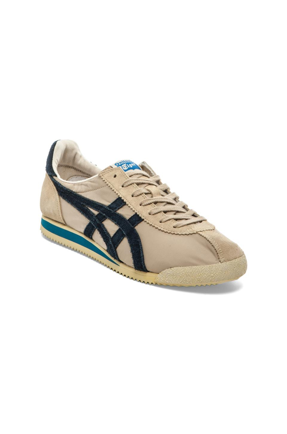 Onitsuka Tiger Corsair Vin in Sand \u0026 Navy (Natural) - Lyst