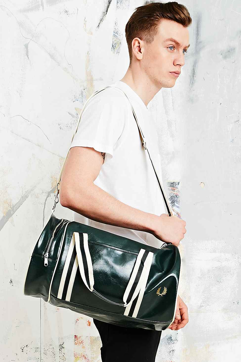 Fred perry hotsell bag green